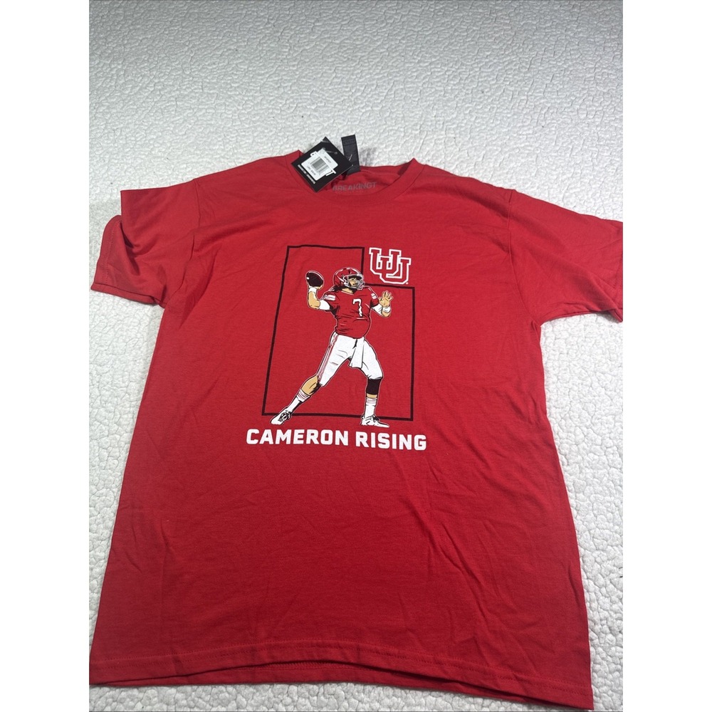 New University of Utah T-shit Boys size L 14/16 Brand New With Tags Cameron R